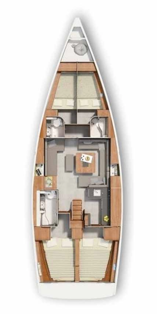 Pronájem jachty v Pula -Hanse Hanse 455 na Samboatu