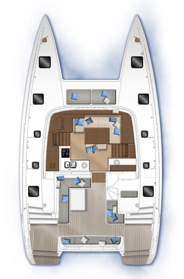 Pronájem jachty v Šibenik  -Lagoon Lagoon 40 na Samboatu