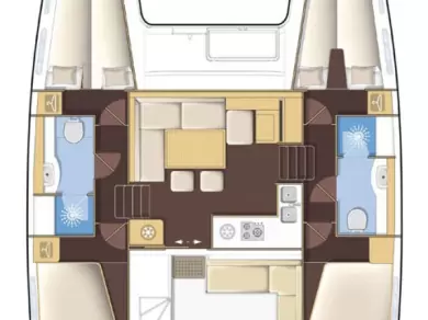 Pronájem lodi Lagoon Lagoon 400 S2 v Šibenik  na Samboatu