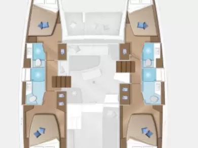 Pronájem lodi Pula lákavé ceny Lagoon 42 Millenium