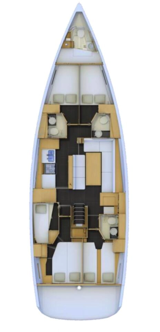 Pronajmout si Jeanneau Jeanneau 54 v Sant Antoni de Portmany