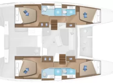 Pronájem lodi Lagoon Lagoon 42 v Le Marin na Samboatu