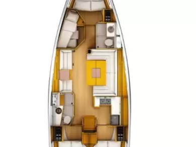 Pronájem Plachetnice v Sant Antoni de Portmany -Jeanneau Sun Odyssey 449