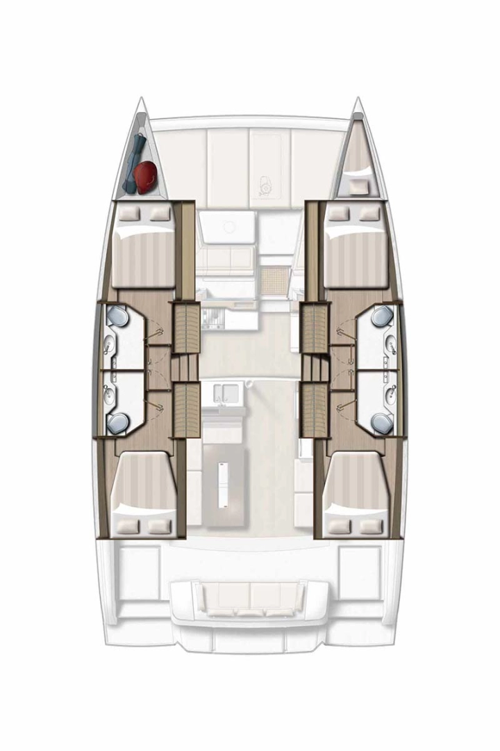 Pronájem lodi Road Town lákavé ceny Bali 4.2