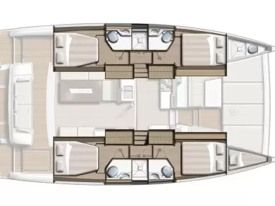 Pronájem Katamarán v Road Town -Bali Bali 4.2