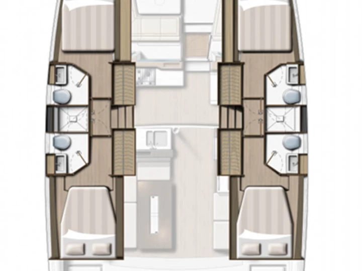 Pronájem Katamarán Bali s licencí