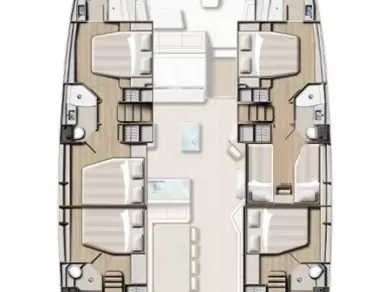 Pronájem lodi Bali Bali 5.4 v Road Town na Samboatu