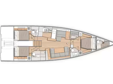 Pronájem lodi Bénéteau Oceanis 54 v Road Town na Samboatu