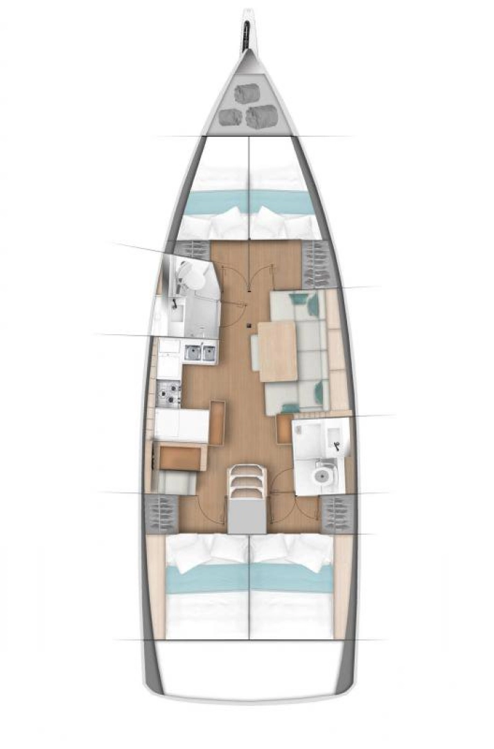 Pronájem jachty v Alimos -Jeanneau Sun Odyssey 440 na Samboatu