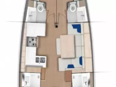 Pronajmout si Jeanneau Sun Odyssey 490 v Alimos