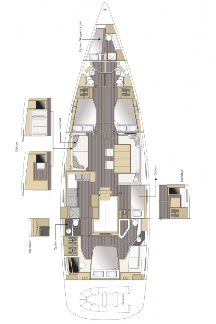 Pronajmout Plachetnice se skipperem či ne Jeanneau v Pula