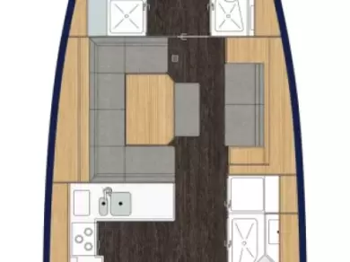 Pronájem lodi Split lákavé ceny Bavaria C45