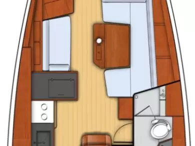 Pronájem jachty v Biograd Na Moru -Bénéteau Oceanis 41.1 na Samboatu