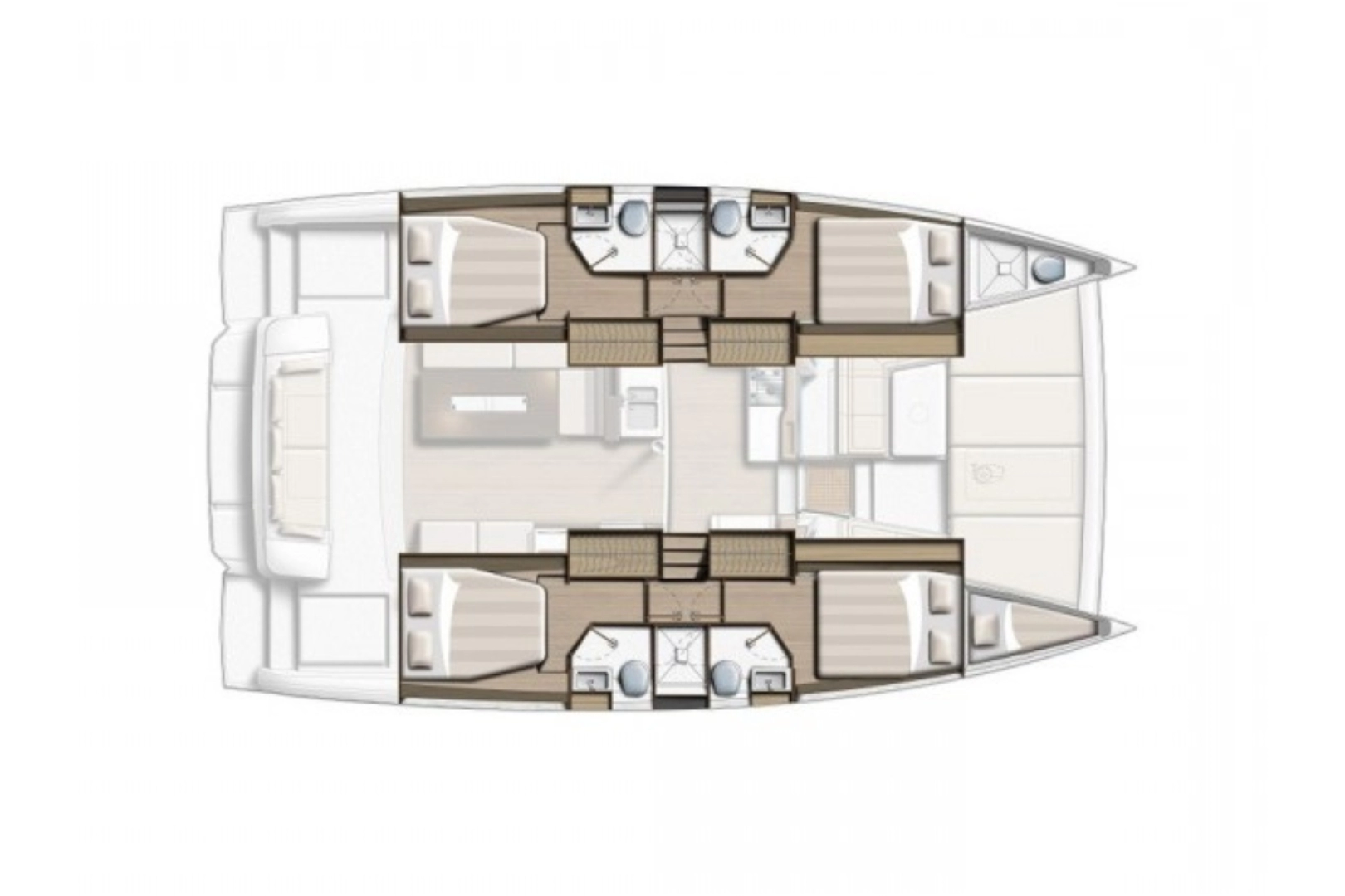 Pronájem lodi Bali Bali 4.2 v Biograd Na Moru na Samboatu