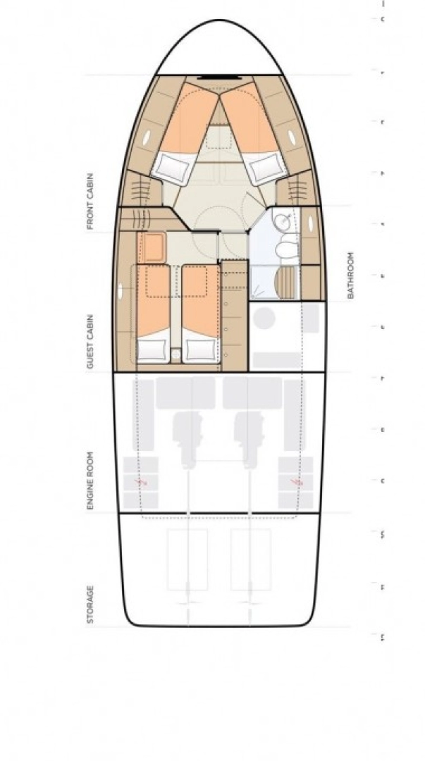 Pronajmout Jachta se skipperem či ne Greenline Yachts v Biograd Na Moru