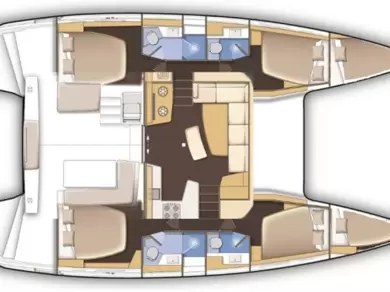 Pronajmout si Lagoon Lagoon 42 v Pirovac