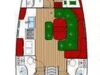 Pronájem lodi Sukošan lákavé ceny Oceanis Clipper 423
