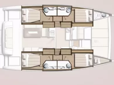 Pronájem Katamarán Bali s licencí