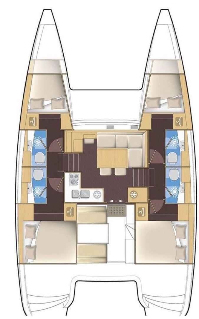 Pronajmout si Lagoon Lagoon 39 v Kos