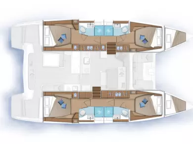 Pronájem lodi Lagoon Lagoon 46 v Skradin na Samboatu