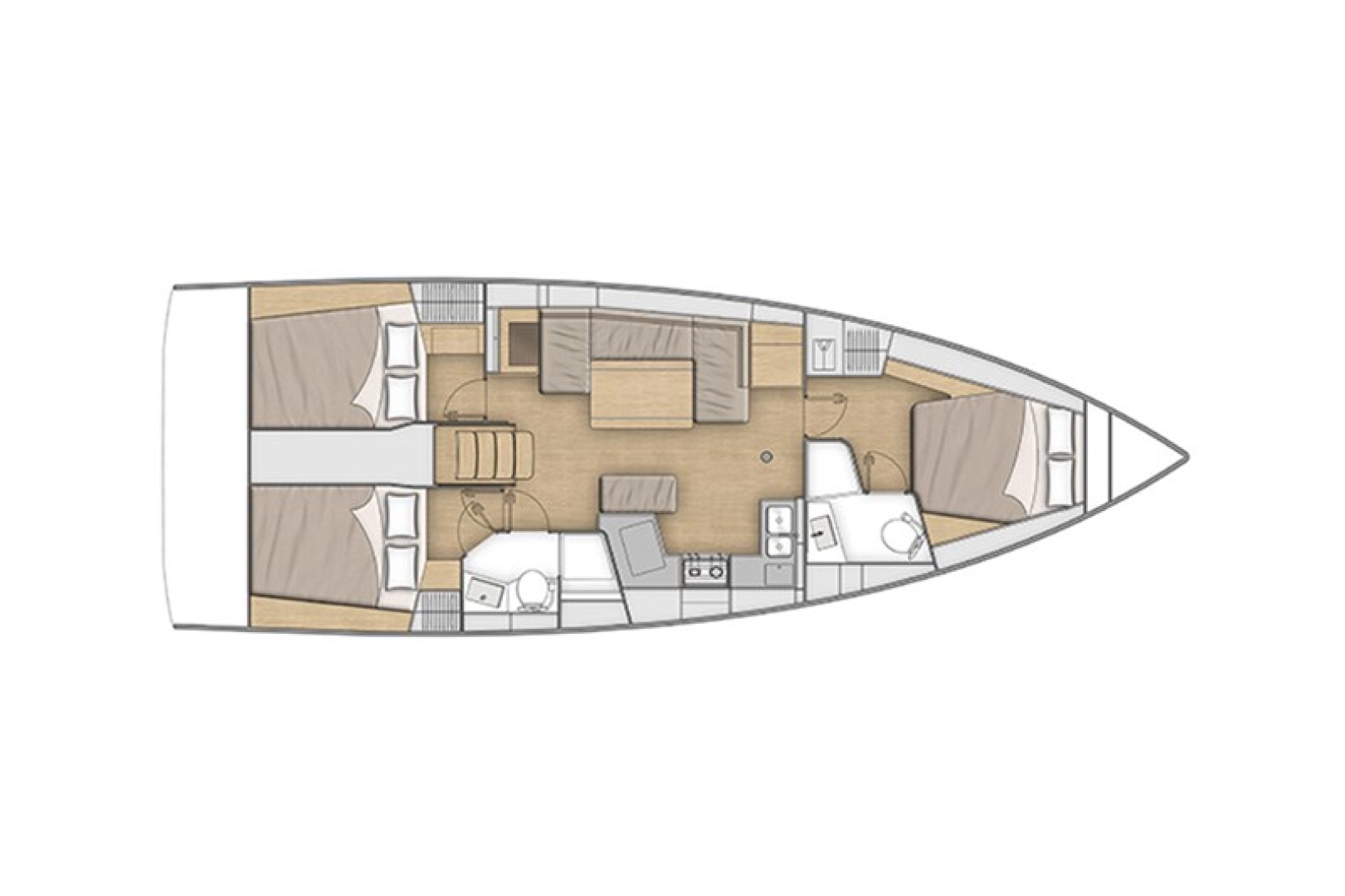 Pronajmout si Bénéteau Oceanis 40.1 v Lefkáda