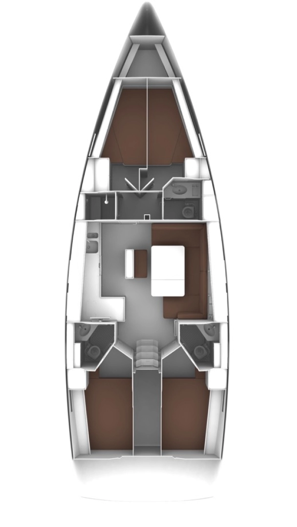 Pronájem Plachetnice v Punat -Bavaria Cruiser 45