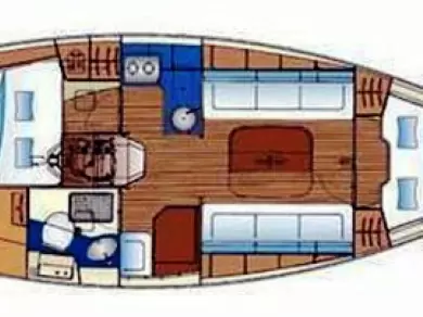Pronájem lodi Sukošan lákavé ceny Cruiser 31