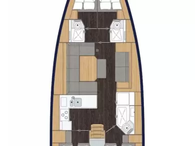 Pronájem lodi Donji Seget lákavé ceny Bavaria C45
