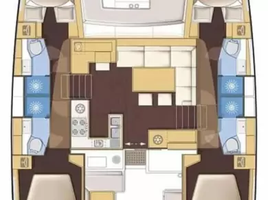 Pronájem lodi Lagoon Lagoon 46 v Lavrio na Samboatu