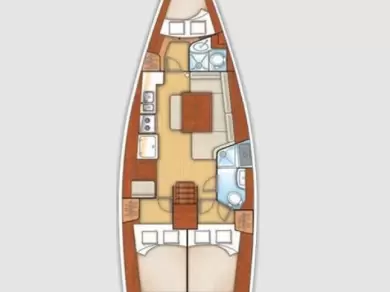 Pronájem Plachetnice Bénéteau s licencí