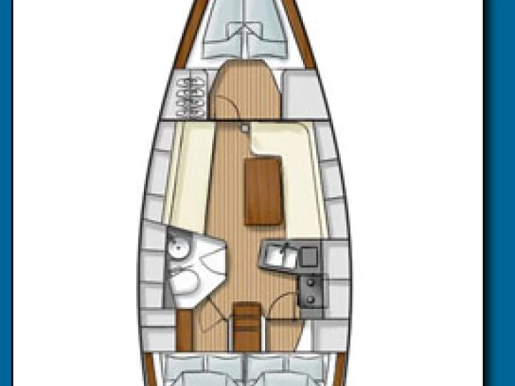 Pronájem lodi Anzio lákavé ceny Hanse 341