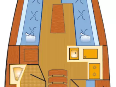 Pronájem jachty v Rogoznica -Bavaria Cruiser 34 na Samboatu