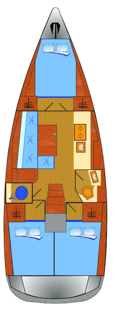 Pronajmout si Bénéteau Oceanis 38.1 v Punat