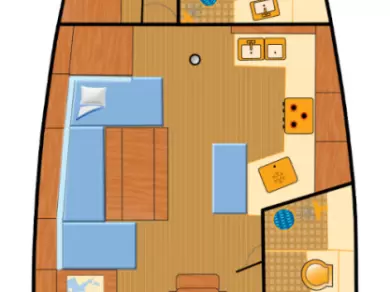 Pronájem Plachetnice Bénéteau s licencí