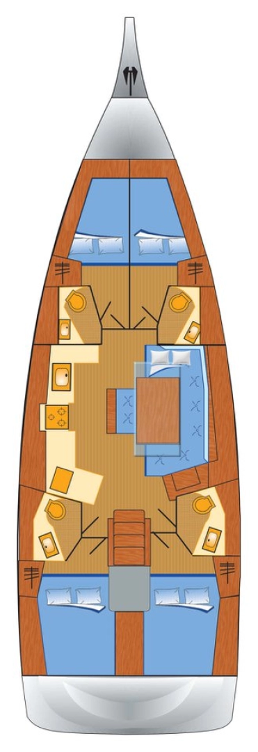 Bénéteau Oceanis 46.1 jednotlivci a charterové společnosti v Rogoznica