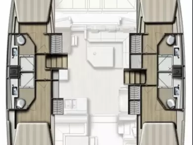 Pronájem Katamarán v Lefkáda -Bali Bali 4.1