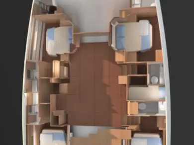 Pronájem jachty v Lefkáda -Dufour Dufour Catamarans 48 Sail na Samboatu