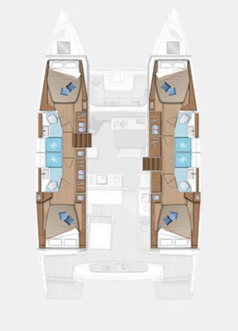 Pronájem lodi Lagoon Lagoon 46 v Gouvia na Samboatu