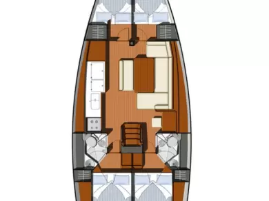 Pronájem Plachetnice v Alimos -Jeanneau Sun Odyssey 44i