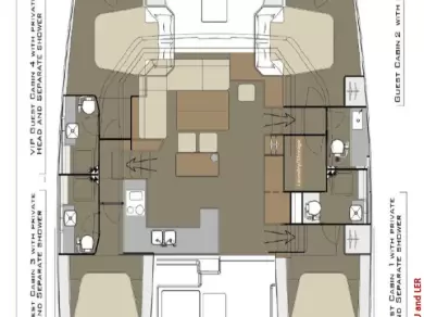 Pronájem jachty v Primošten  -Dufour Dufour Catamarans 48 Sail na Samboatu