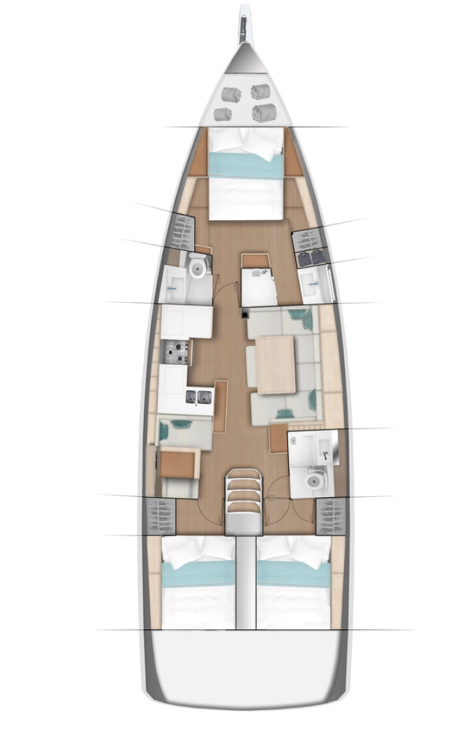 Pronájem lodi Jeanneau Sun Odyssey 490 v Primošten  na Samboatu