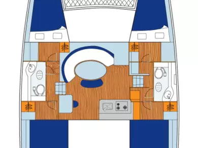 Pronájem jachty v Alimos -Lagoon Lagoon 380 S2 na Samboatu