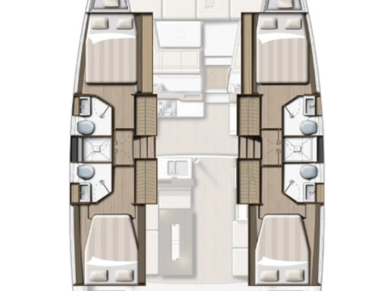 Pronájem jachty v Alimos -Bali Bali 4.2 na Samboatu