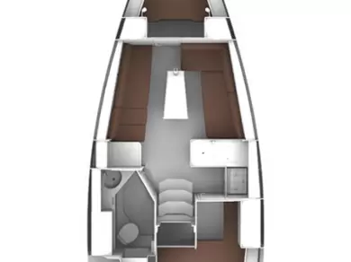Pronajmout si Bavaria Cruiser 33 v Šibenik 