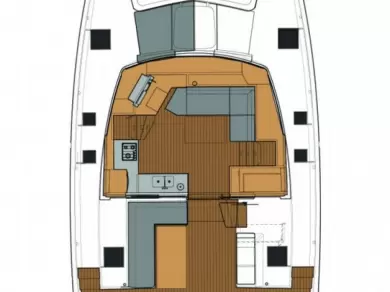 Pronajmout Katamarán se skipperem či ne Fountaine Pajot v Trogir