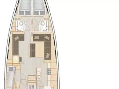 Pronajmout si Hanse Hanse 548 v Trogir