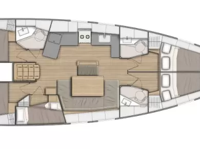 Pronájem lodi Split lákavé ceny Oceanis 46.1