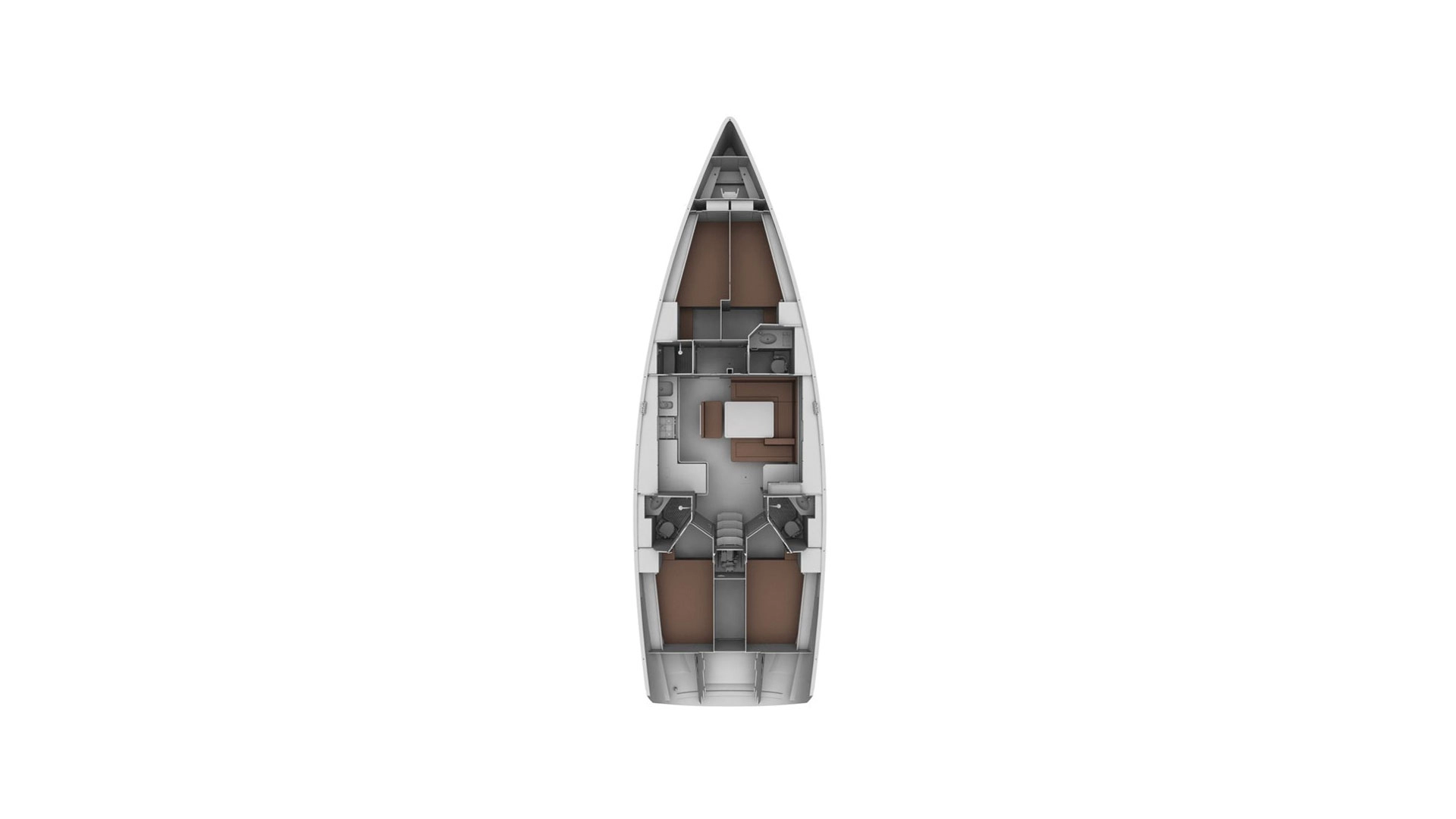 Pronájem Plachetnice v Lefkáda -Bavaria Cruiser 45