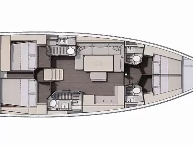 Pronájem lodi Dufour Dufour 470 v Lefkáda na Samboatu