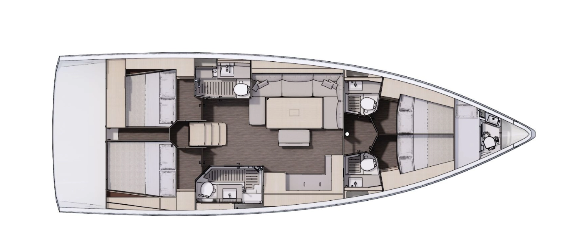 Pronajmout Plachetnice se skipperem či ne Dufour v Lefkáda